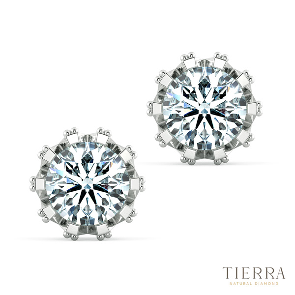 Bông tai cưới BTA1113 đơn giản nhưng vẫn nổi bật